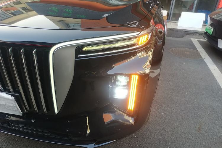 Used Hongqi E-HS9 2021 460 km Range Flagship Edition Six-Seater Left Front Headlight