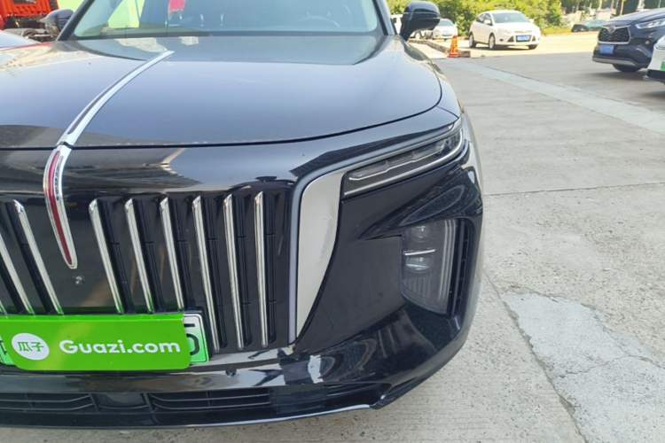 Used Hongqi E-HS9 2021 460 km Range Flagship Edition Six-Seater Left Front Headlight