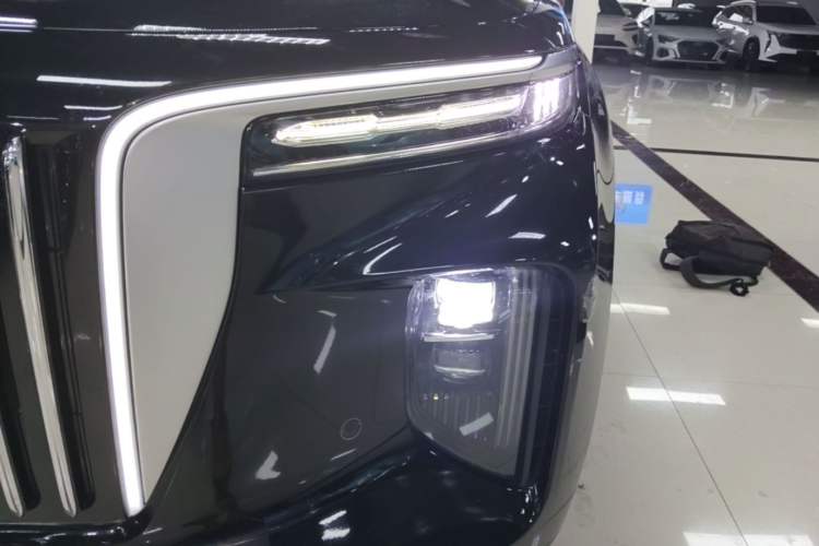 Used Hongqi E-HS9 2021 510 km Flagship Edition Four Seats Left Front Headlight