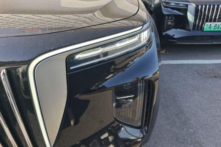 Used Hongqi E-HS9 2021 460 km Range Flagship Edition Six-Seater Left Front Headlight