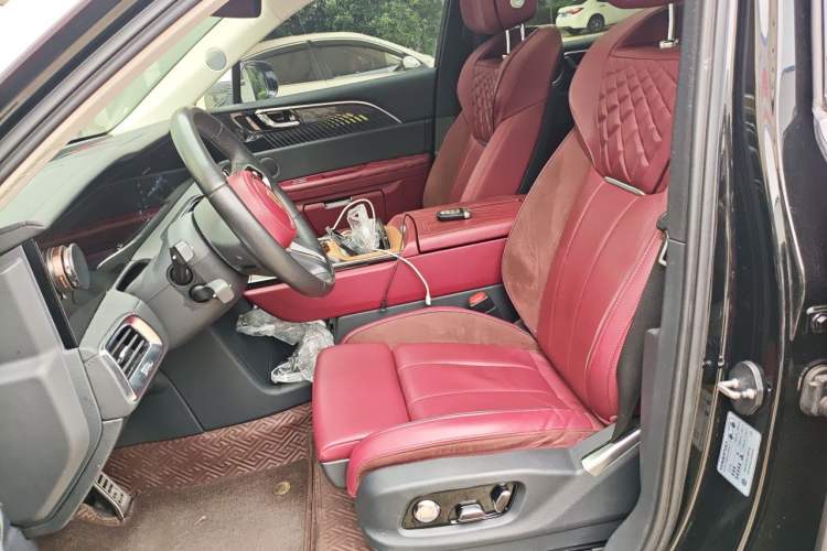 Used Hongqi E-HS9 2021 460 km Range Flagship Edition Six-Seater Left Front Seat