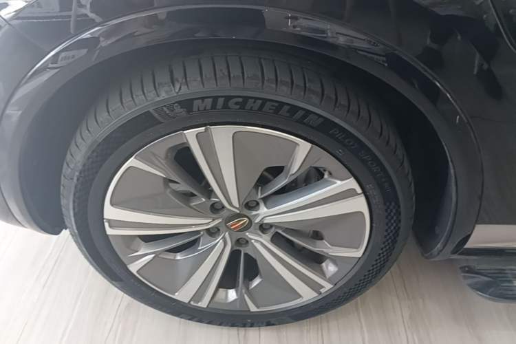 Used Hongqi E-HS9 2021 510 km Range Flagway Edition Six Seats Left Front Wheel Hub