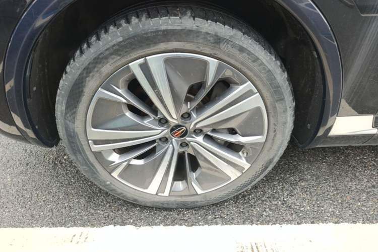 Used Hongqi E-HS9 2021 460 km Range Flagship Edition Six-Seater Left Front Wheel Hub
