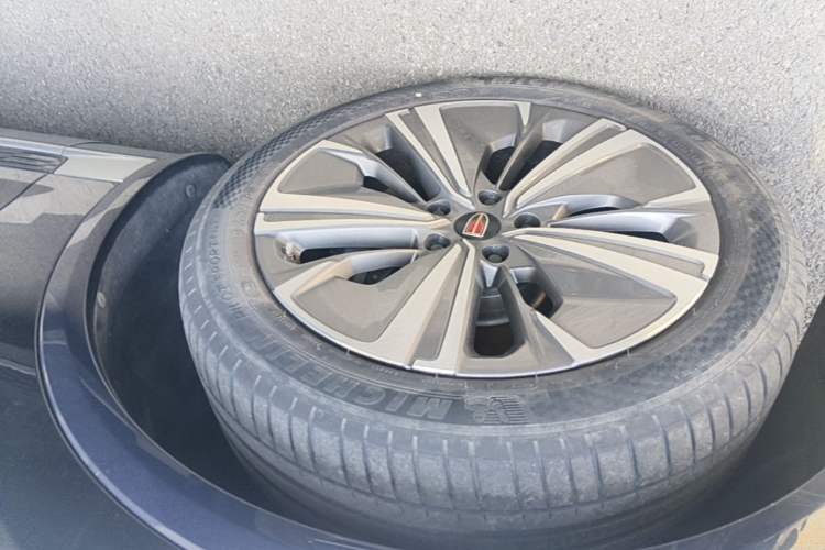 Used Hongqi E-HS9 2021 460 km Range Flagship Edition Six-Seater Left Front Wheel Hub