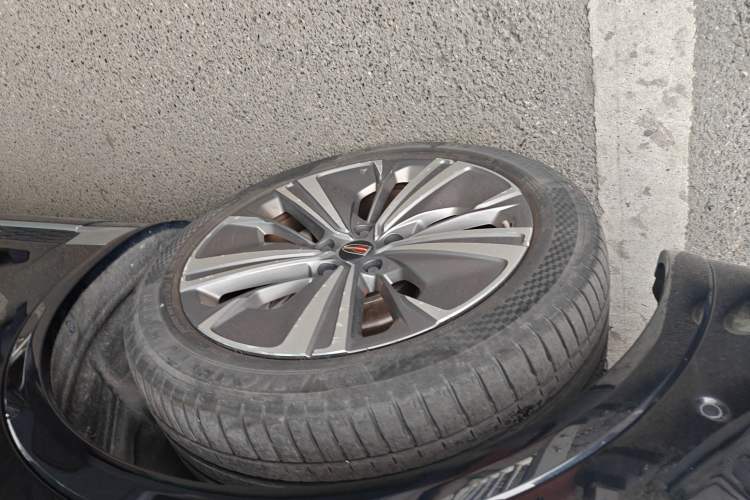 Used Hongqi E-HS9 2021 460 km Range Flagship Edition Six-Seater Left Front Wheel Hub