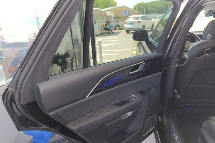 Used Hongqi E-HS9 2021 460 km Range Flagship Edition Six-Seater Left Rear Door Interior