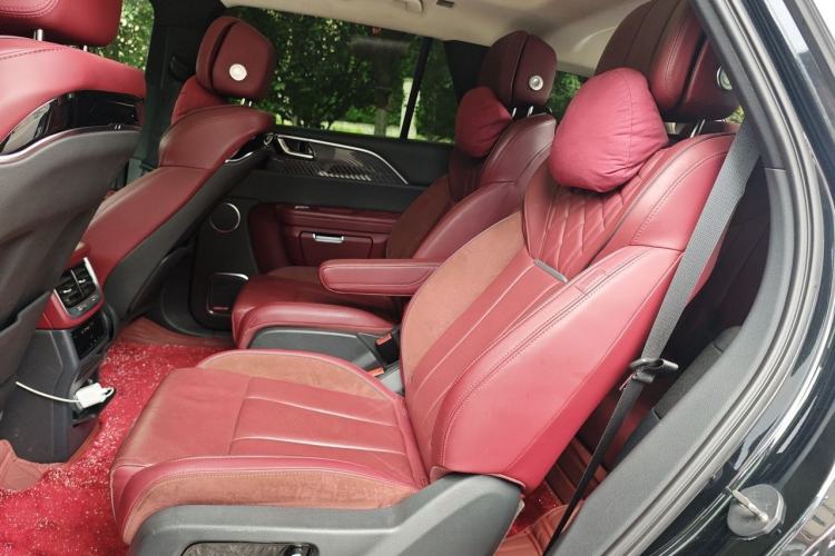 Used Hongqi E-HS9 2021 460 km Range Flagship Edition Six-Seater Left Rear Seat