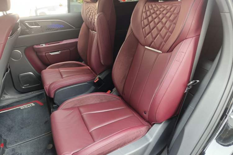 Used Hongqi E-HS9 2021 460 km Range Flagship Edition Six-Seater Left Rear Seat