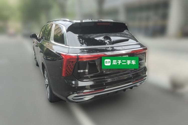 Used Hongqi E-HS9 2021 460 km Range Flagship Edition Six-Seater Rear Left 45 Deg