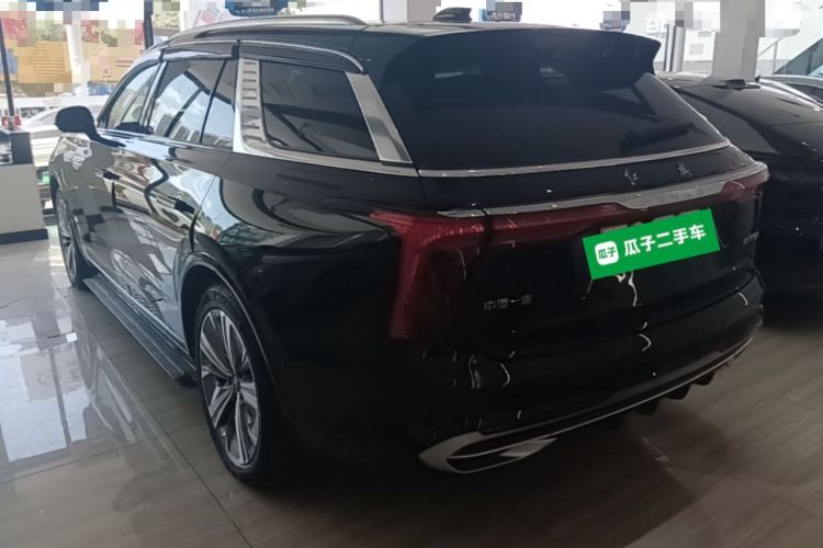 Used Hongqi E-HS9 2021 510 km Range Flagway Edition Six Seats Rear Left 45 Deg