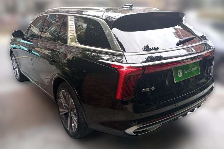 Used Hongqi E-HS9 2021 460 km Range Flagship Edition Six-Seater Rear Left 45 Deg