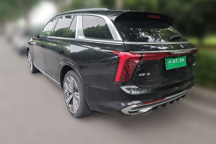 Used Hongqi E-HS9 2021 460 km Range Flagship Edition Six-Seater Rear Left 45 Deg