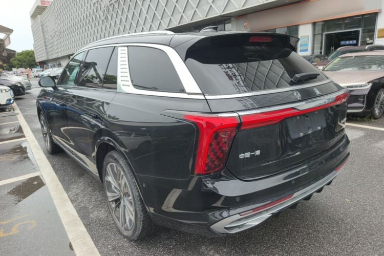 Used Hongqi E-HS9 2021 460 km Range Flagship Edition Six-Seater Rear Left 45 Deg