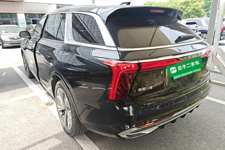 Used Hongqi E-HS9 2021 460 km Range Flagship Edition Six-Seater Rear Left 45 Deg
