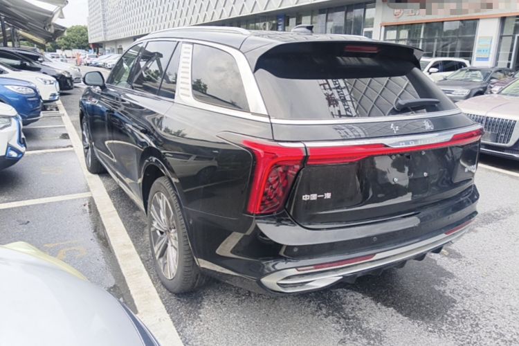 Used Hongqi E-HS9 2021 460 km Range Flagship Edition Six-Seater Rear Left 45 Deg