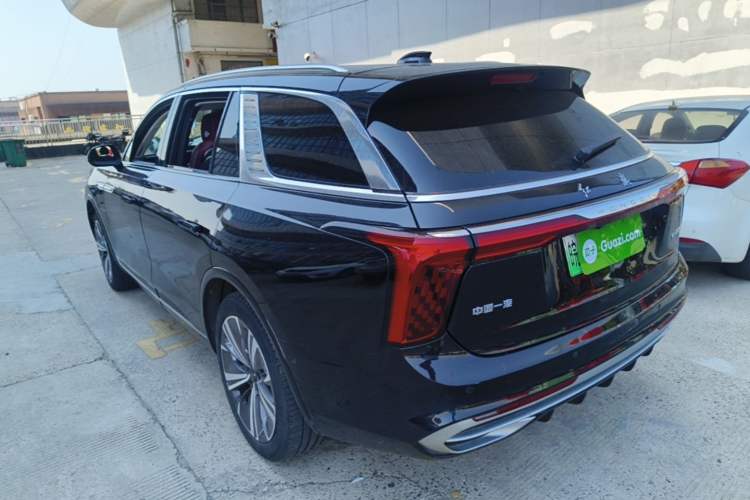 Used Hongqi E-HS9 2021 460 km Range Flagship Edition Six-Seater Rear Left 45 Deg