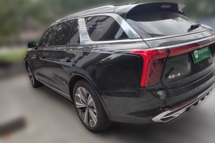 Used Hongqi E-HS9 2021 460 km Range Flagship Edition Six-Seater Rear Left 45 Deg