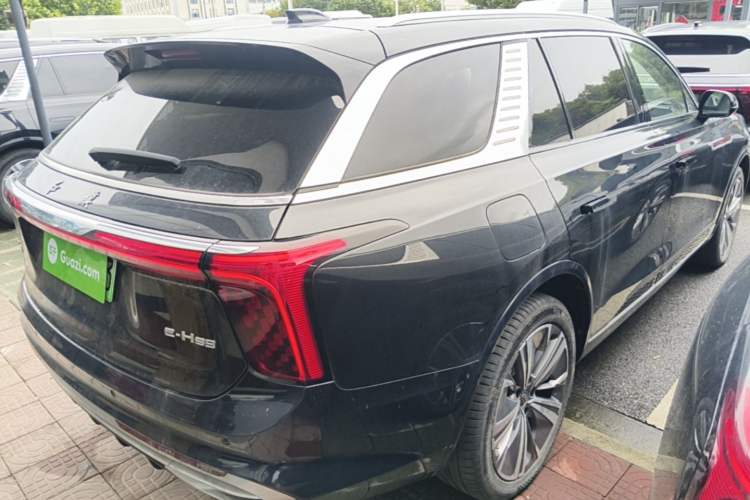 Used Hongqi E-HS9 2021 460 km Range Flagship Edition Six-Seater Rear Right 45 Deg
