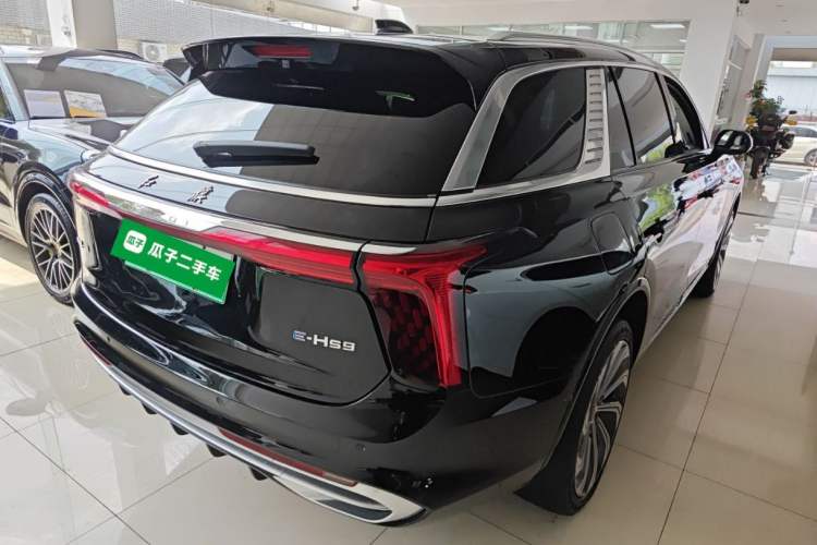 Used Hongqi E-HS9 2021 510 km Flagship Edition Four Seats Rear Right 45 Deg