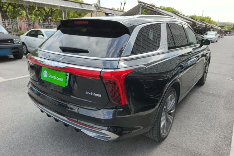 Used Hongqi E-HS9 2021 460 km Range Flagship Edition Six-Seater Rear Right 45 Deg