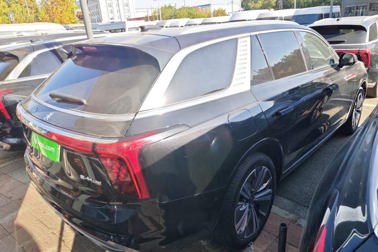 Used Hongqi E-HS9 2021 460 km Range Flagship Edition Six-Seater Rear Right 45 Deg