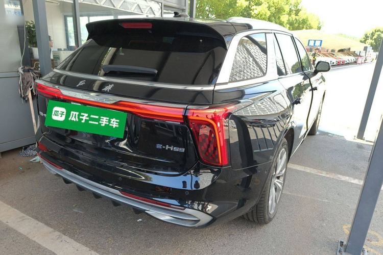 Used Hongqi E-HS9 2021 460 km Range Flagship Edition Six-Seater Rear Right 45 Deg