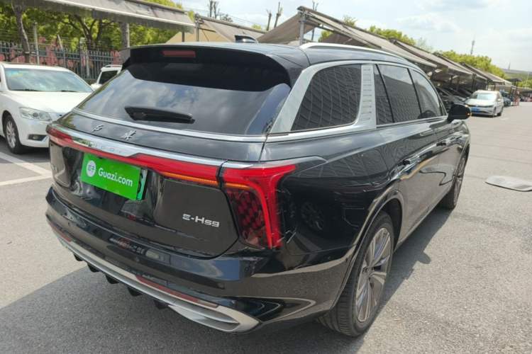 Used Hongqi E-HS9 2021 460 km Range Flagship Edition Six-Seater Rear Right 45 Deg