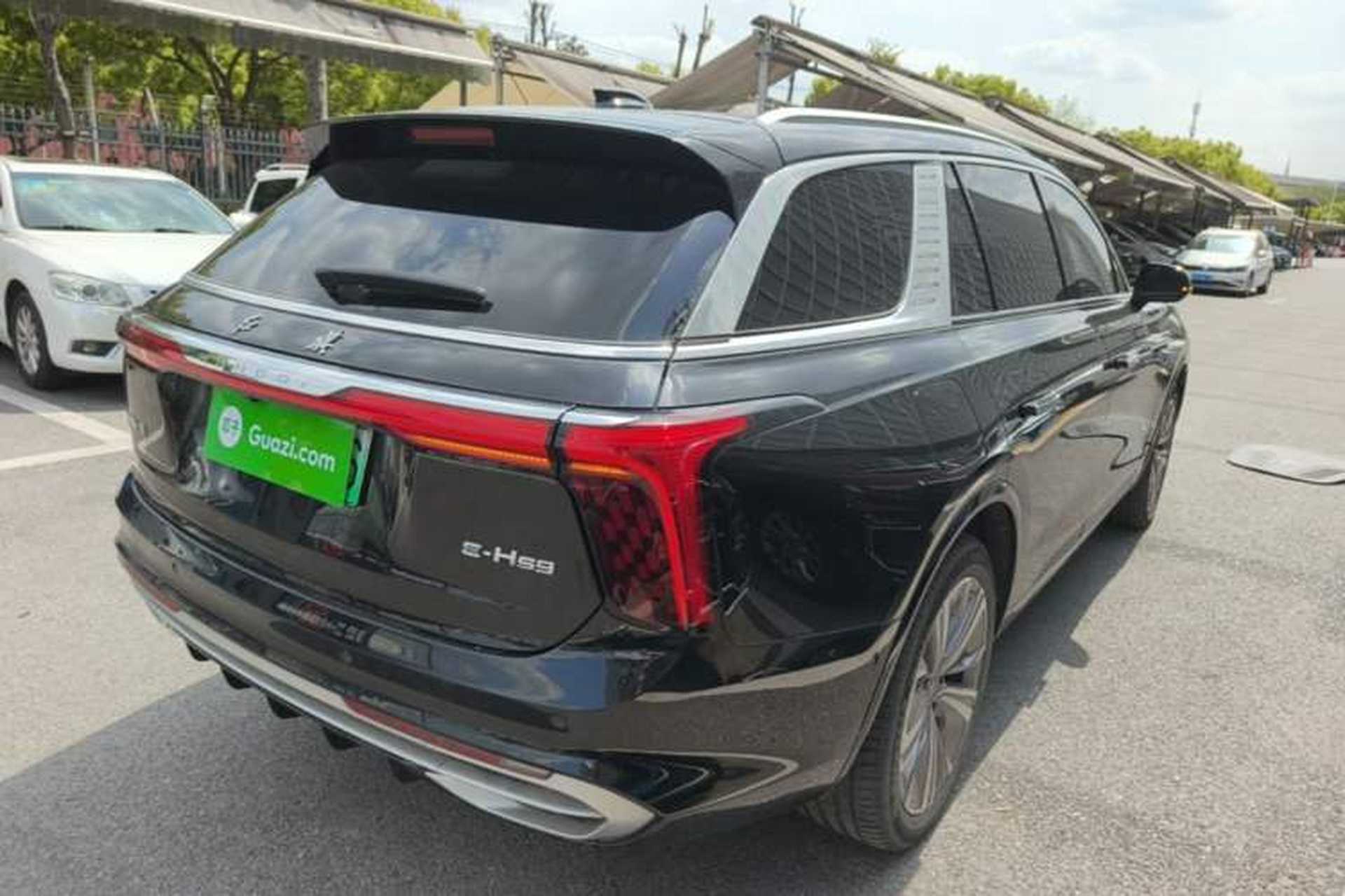Used Hongqi E-HS9 2021 460 km Range Flagship Edition Six-Seater Rear Right 45 Deg