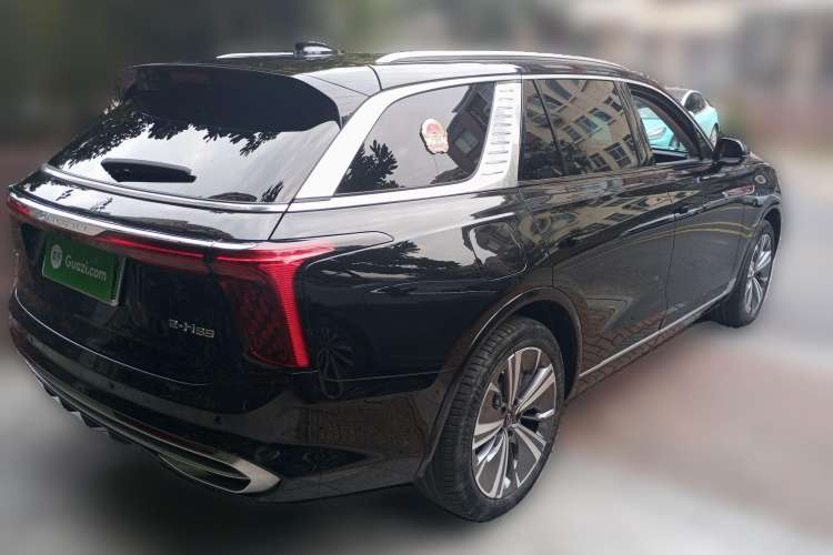Used Hongqi E-HS9 2021 460 km Range Flagship Edition Six-Seater Rear Right 45 Deg