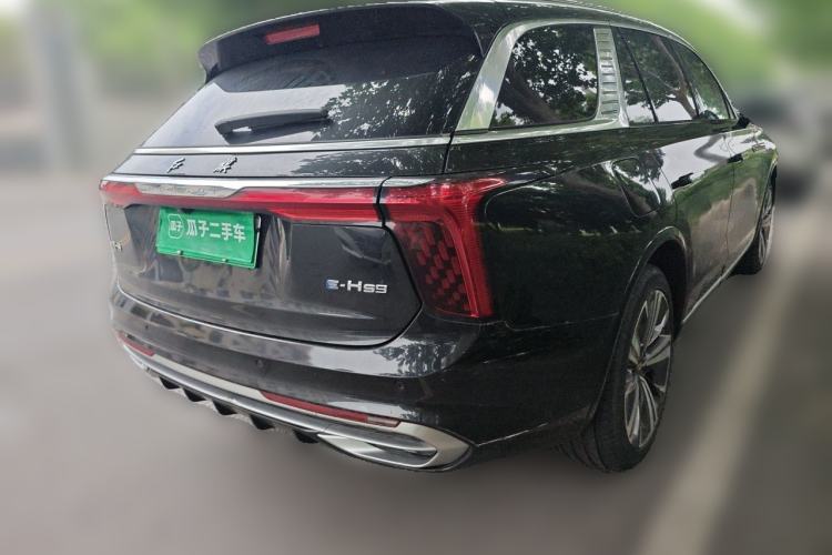 Used Hongqi E-HS9 2021 460 km Range Flagship Edition Six-Seater Rear Right 45 Deg