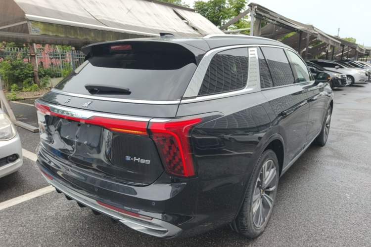 Used Hongqi E-HS9 2021 460 km Range Flagship Edition Six-Seater Rear Right 45 Deg