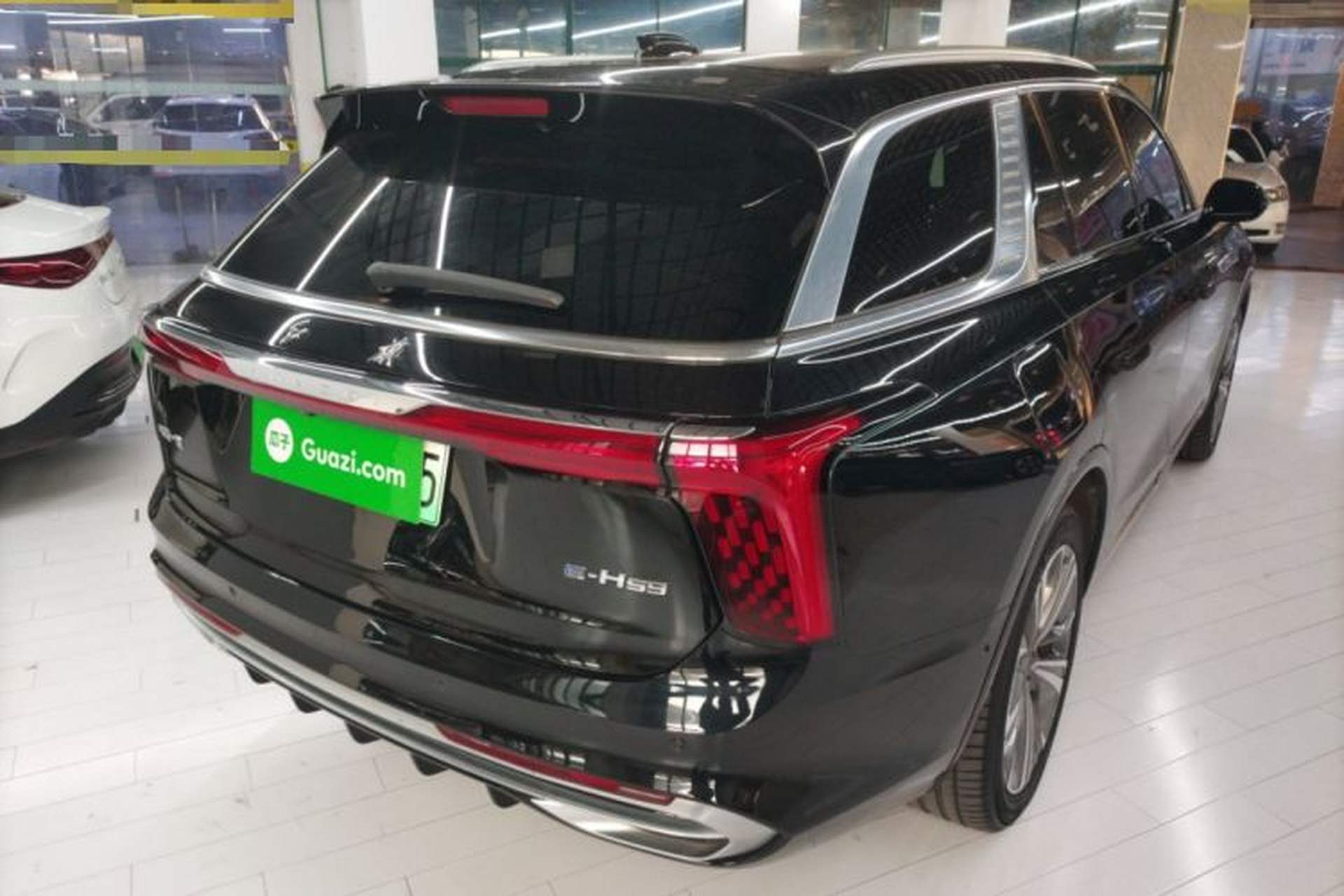 Used Hongqi E-HS9 2021 460 km Range Flagship Edition Six-Seater Rear Right 45 Deg