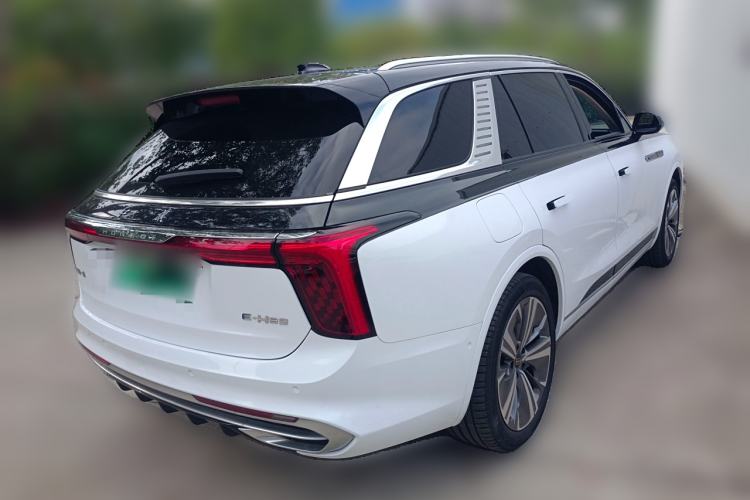 Used Hongqi E-HS9 2021 460 km Range Flagship Edition Six-Seater Rear Right 45 Deg