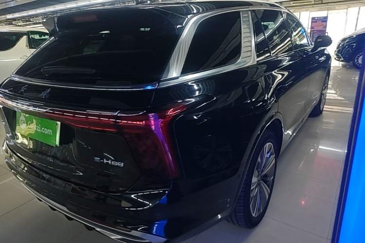 Used Hongqi E-HS9 2021 460 km Range Flagship Edition Six-Seater Rear Right 45 Deg