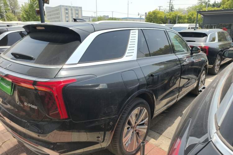 Used Hongqi E-HS9 2021 460 km Range Flagship Edition Six-Seater Rear Right 45 Deg