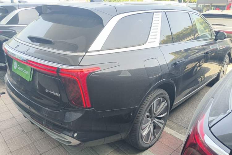 Used Hongqi E-HS9 2021 460 km Range Flagship Edition Six-Seater Rear Right 45 Deg
