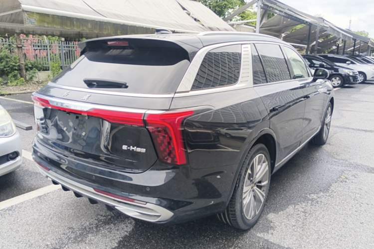 Used Hongqi E-HS9 2021 460 km Range Flagship Edition Six-Seater Rear Right 45 Deg