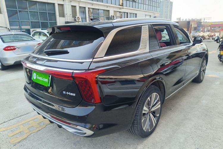 Used Hongqi E-HS9 2021 460 km Range Flagship Edition Six-Seater Rear Right 45 Deg
