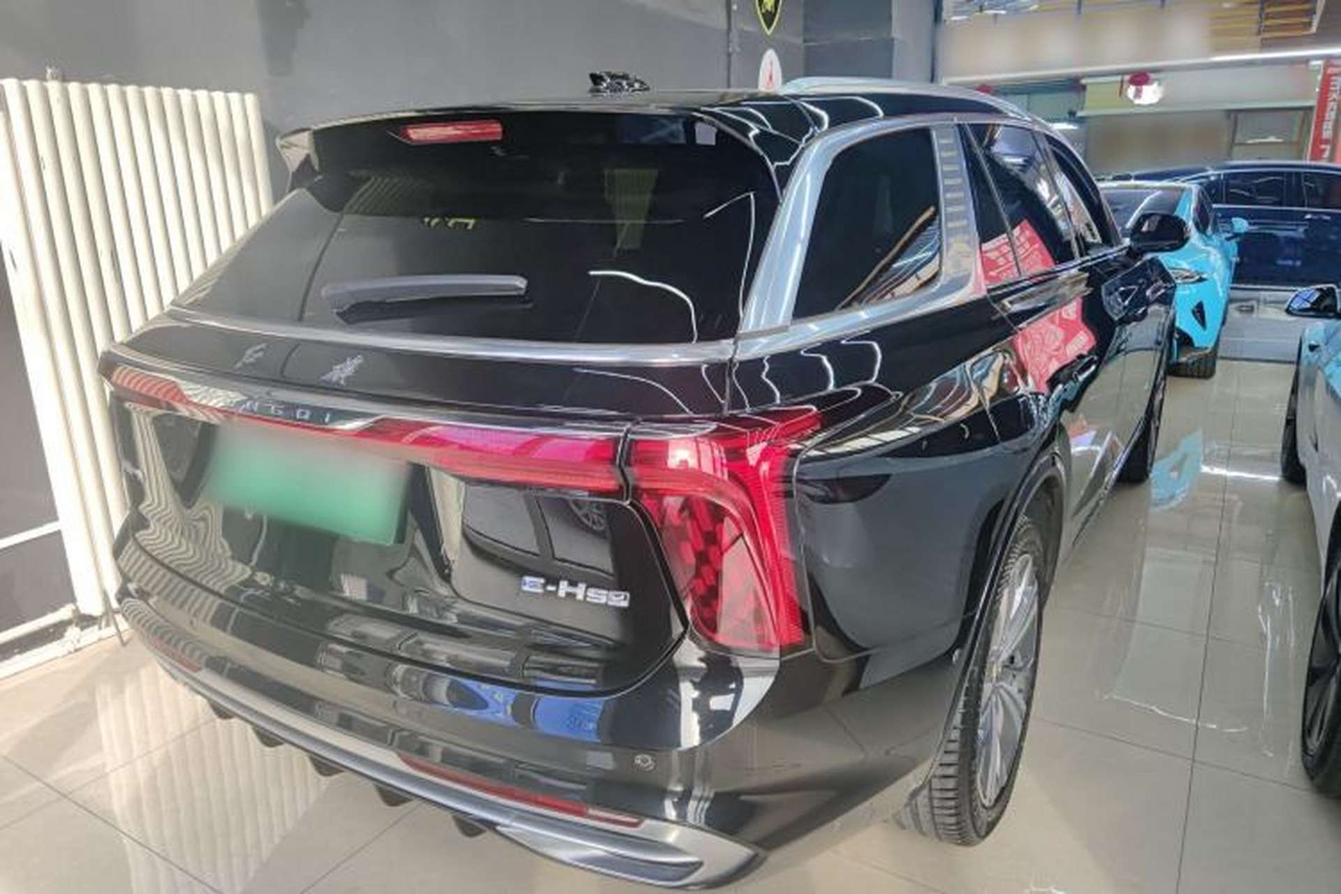 Used Hongqi E-HS9 2021 460 km Range Flagship Edition Six-Seater Rear Right 45 Deg