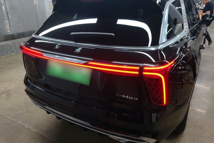Used Hongqi E-HS9 2021 460 km Range Flagship Edition Six-Seater Rear Right 45 Deg