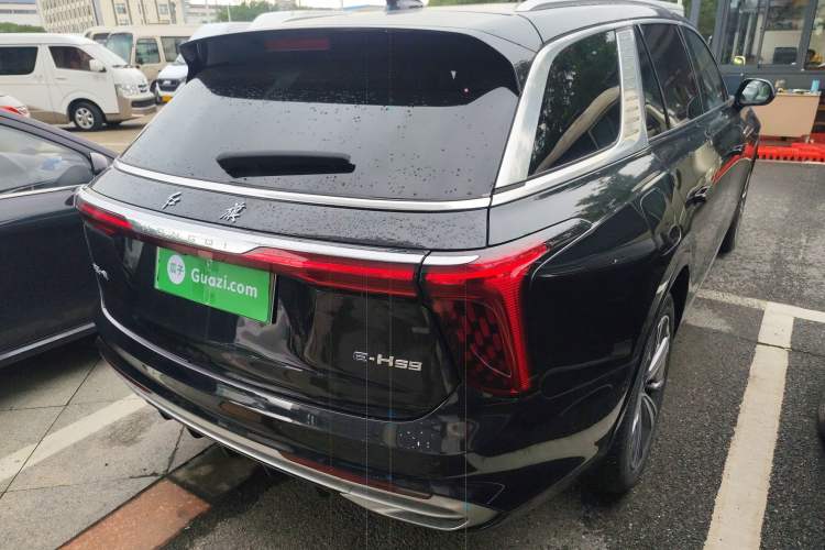 Used Hongqi E-HS9 2021 460 km Range Flagship Edition Six-Seater Rear Right 45 Deg