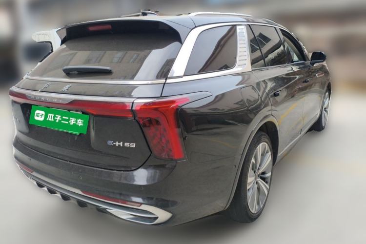 Used Hongqi E-HS9 2021 460 km Range Flagship Edition Six-Seater Rear Right 45 Deg