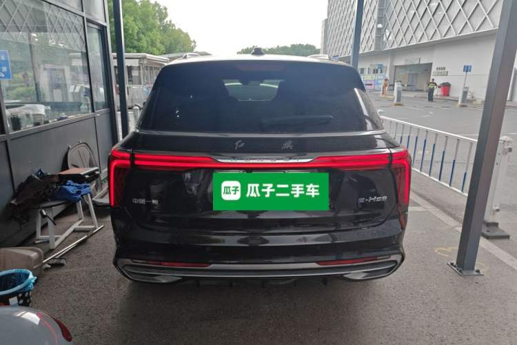 Used Hongqi E-HS9 2021 460 km Range Flagship Edition Six-Seater Rear