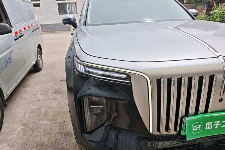 Used Hongqi E-HS9 2021 460 km Range Flagship Edition Six-Seater Right Front Headlight