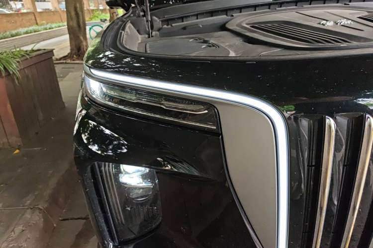 Used Hongqi E-HS9 2021 460 km Range Flagship Edition Six-Seater Right Front Headlight