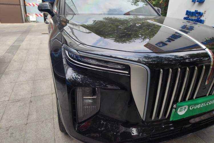 Used Hongqi E-HS9 2021 460 km Range Flagship Edition Six-Seater Right Front Headlight