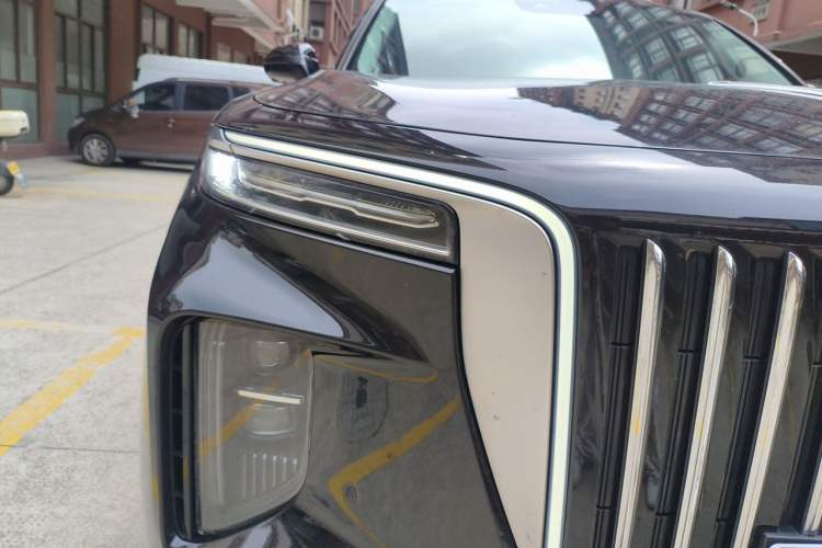 Used Hongqi E-HS9 2021 460 km Range Flagship Edition Six-Seater Right Front Headlight