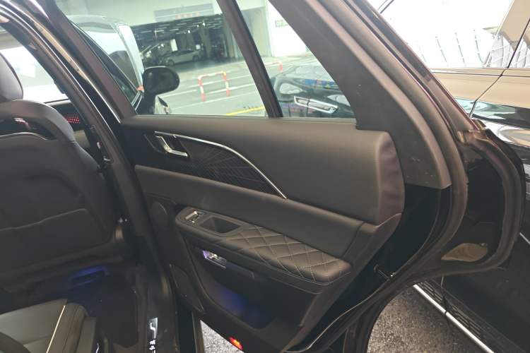 Used Hongqi E-HS9 2021 460 km Range Flagship Edition Six-Seater Right Rear Door Interior