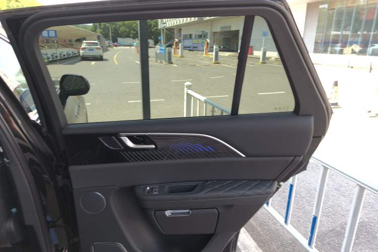 Used Hongqi E-HS9 2021 460 km Range Flagship Edition Six-Seater Right Rear Door Interior
