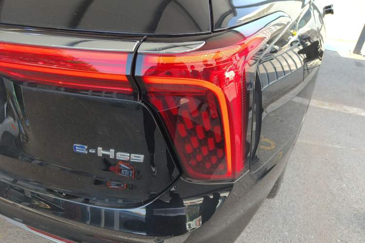 Used Hongqi E-HS9 2021 460 km Range Flagship Edition Six-Seater Right Rear Taillight